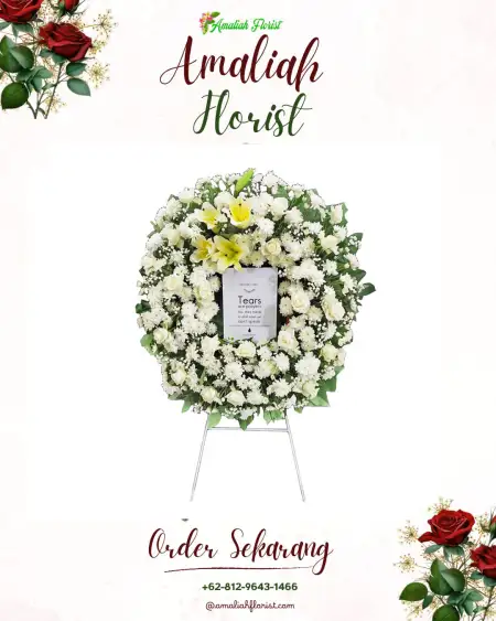 Krans Bunga Duka Kemranjen