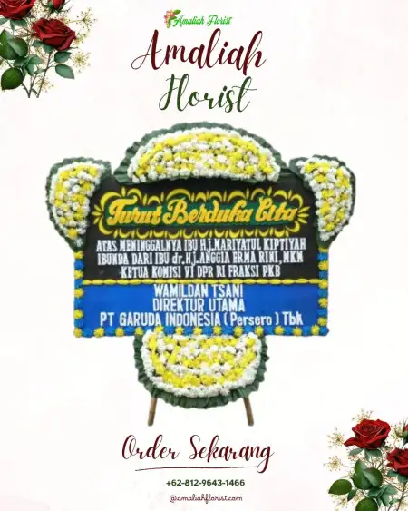 Papan Bunga Duka Kemranjen